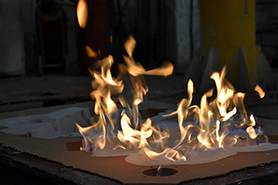 树脂砂静态铸造 